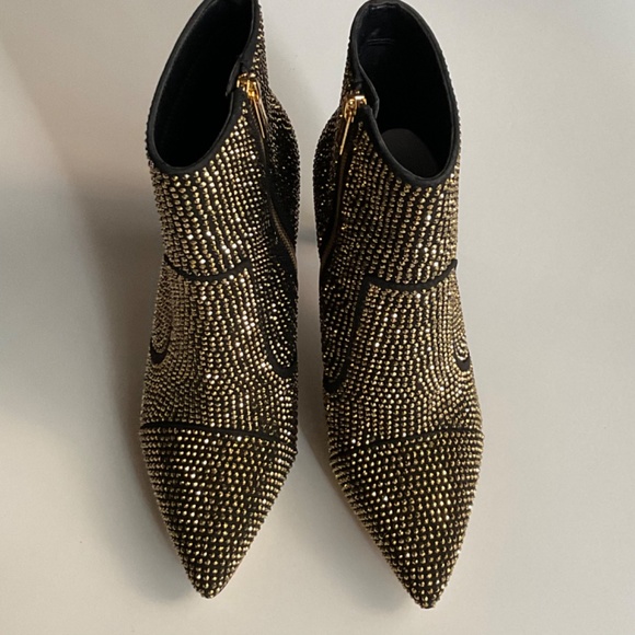 Michael Kors Gold Rue Stilletto Boot - Picture 2 of 8